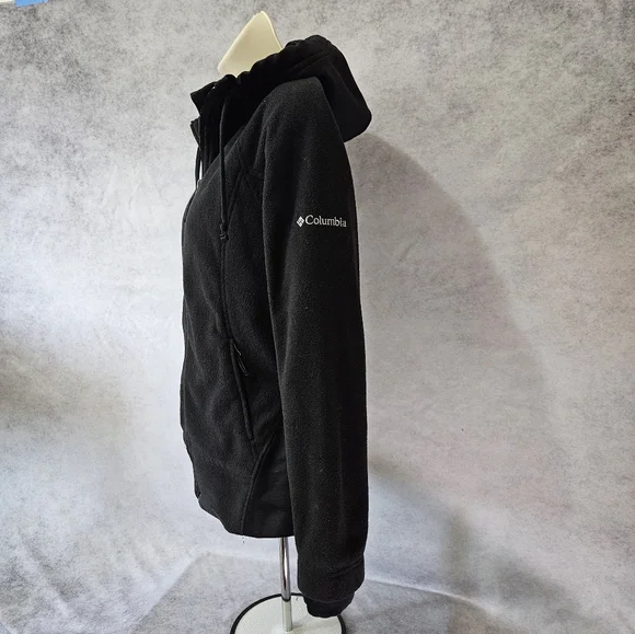 Vintage COLUMBIA SPORTSWEAR Black Full Zip Hoodie - Picture 7 of 12